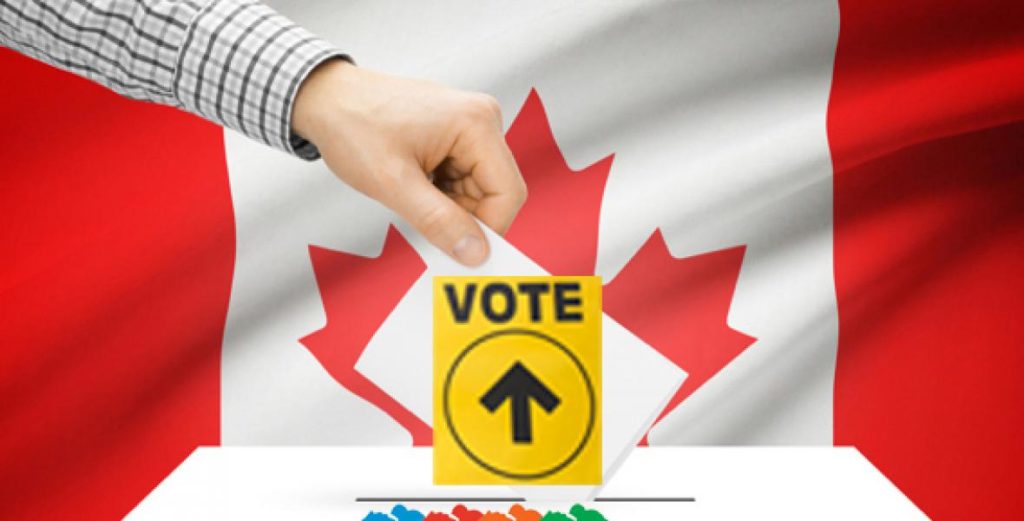 Votación anticipada en Toronto para elecciones federales de Canadá 2019