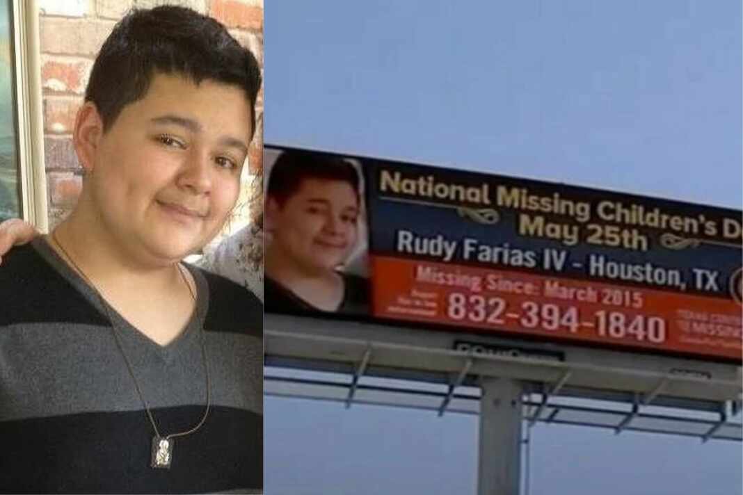 Rudy Farias joven desaparecido hace 8 años en Houston, Texas