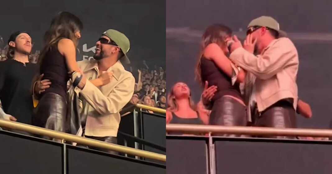 Bad bunny y kendall jenner concierto drake besándose