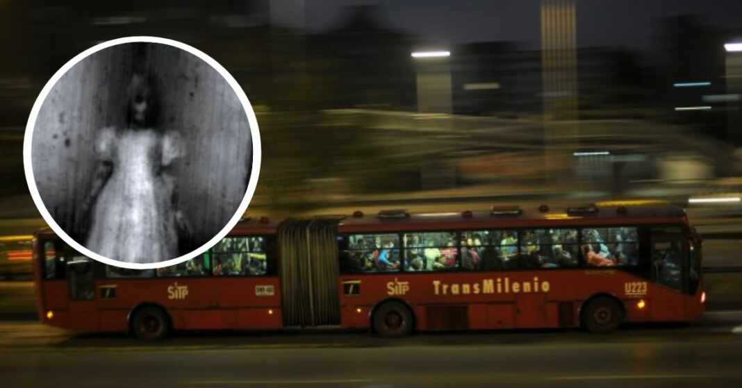 niña fantasma transmilenio