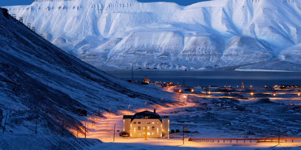 vivir sin visa en una región de Europa Svalbard Noruega