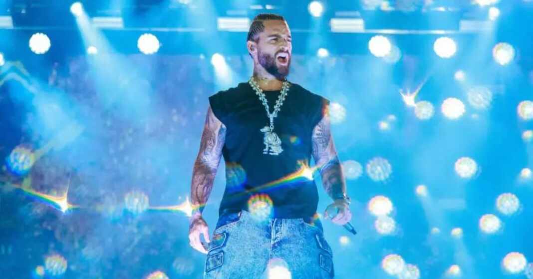 lanzaron muleta a maluma en pleno concierto