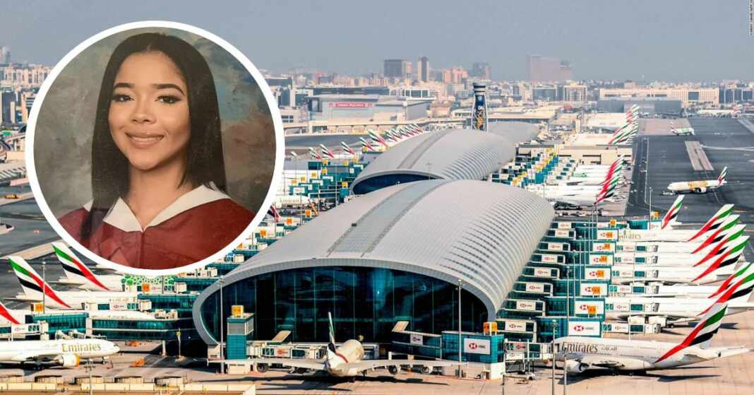 Una estudiante estadounidense permanece detenida en Dubai hace dos meses por pedir ayuda a un oficial del aeropuerto y espera el juicio en su contra