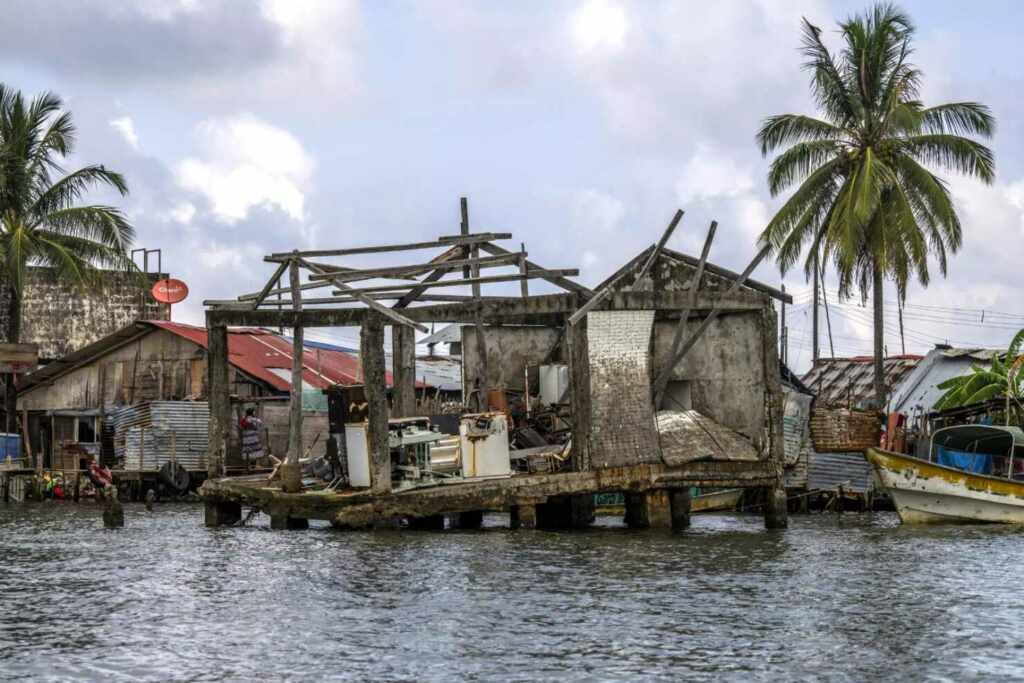 isla Cartí Sugdupua devorada por el mar comunidad indígena panamá