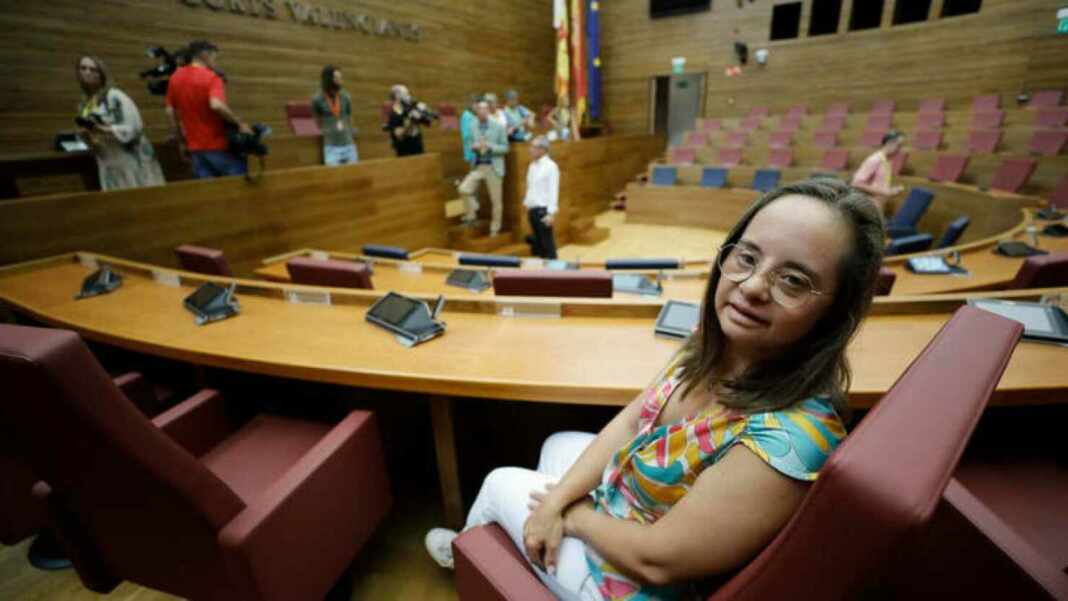 mar galcerán primera diputada con síndrome de down españa