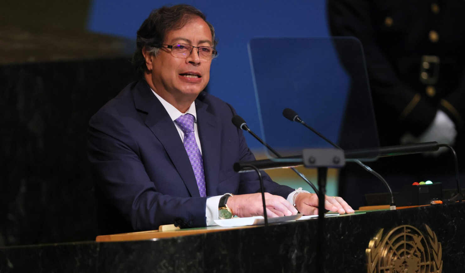 Ignoran al presidente Gustavo Petro durante su discurso en la ONU | QPASA