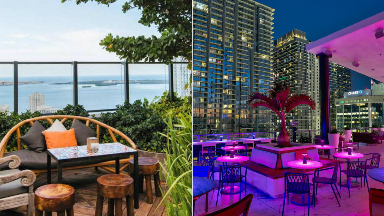 Los rooftops más espectaculares de Miami en el 2023 QPASA