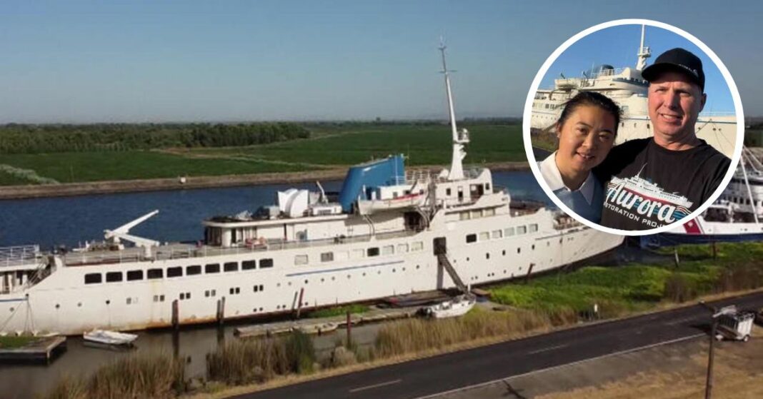 proyecto restauración crucero aurora hombre compró crucero por Craigslist