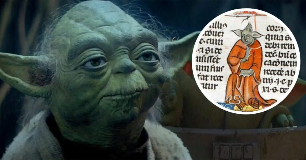 origen yoda en un manuscrito de la edad media