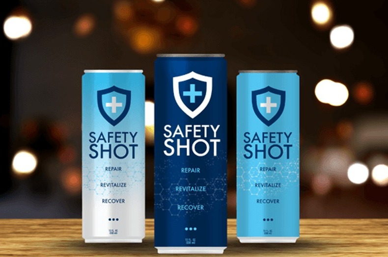 safety shot bebida anti resaca elimina el alcohol del cuerpo en 30 minutos poción mágica