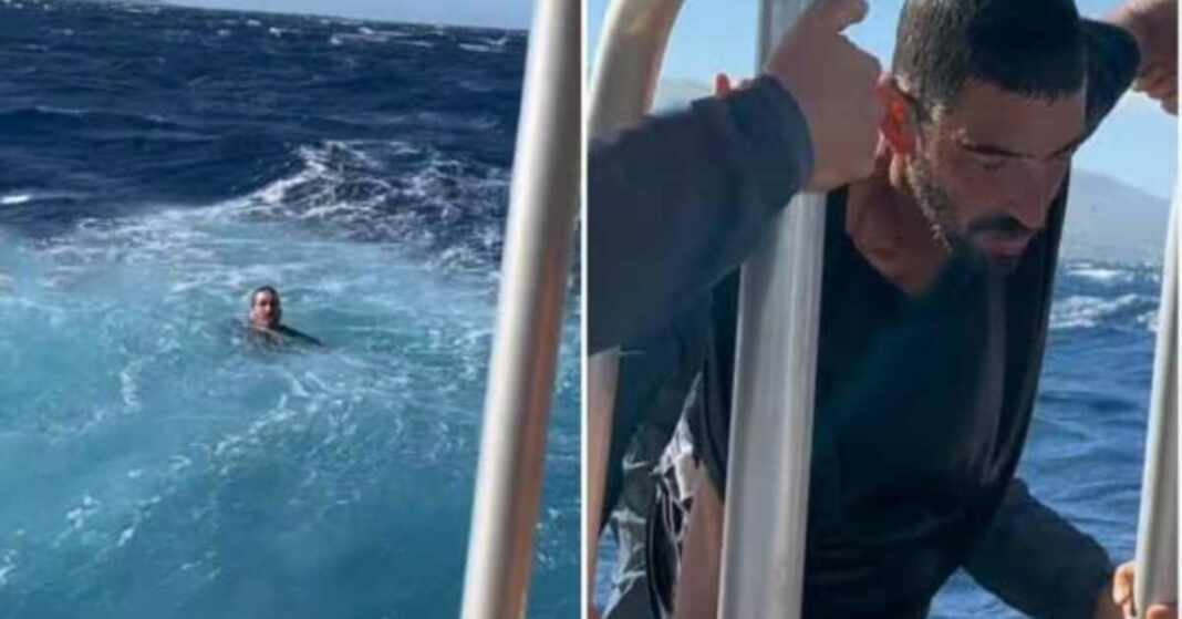 hombre sobrevive casi 24 horas en el mar gracias al reflejo de su reloj