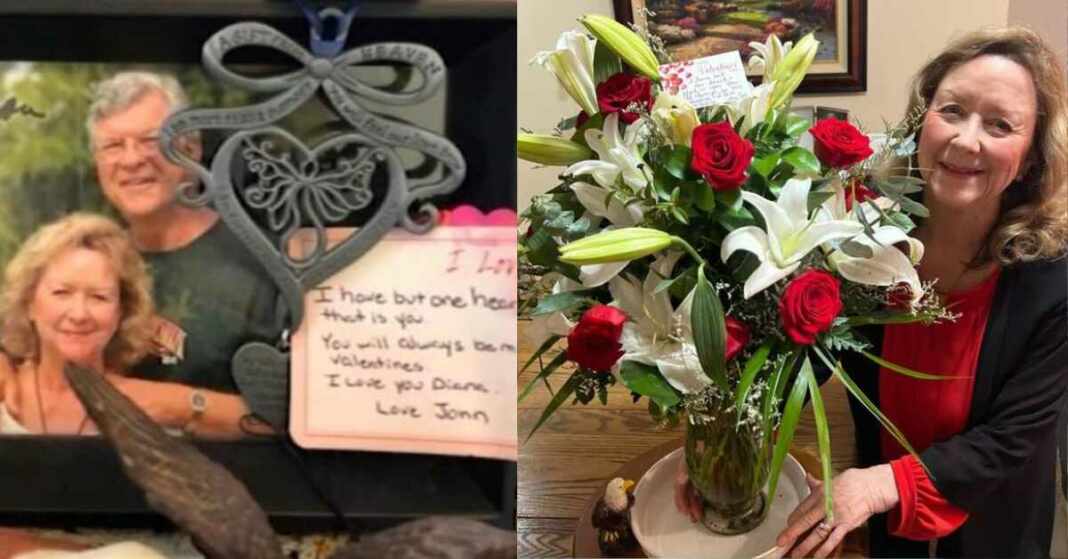 esposo fallecido le envía flores cada año en san valentín