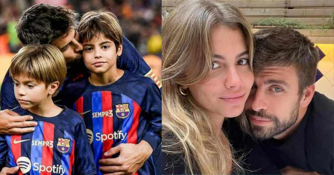 piqué no quiere a sus hijos cerca de clara chía, piqué y clara chía, hijos shakira y piqué