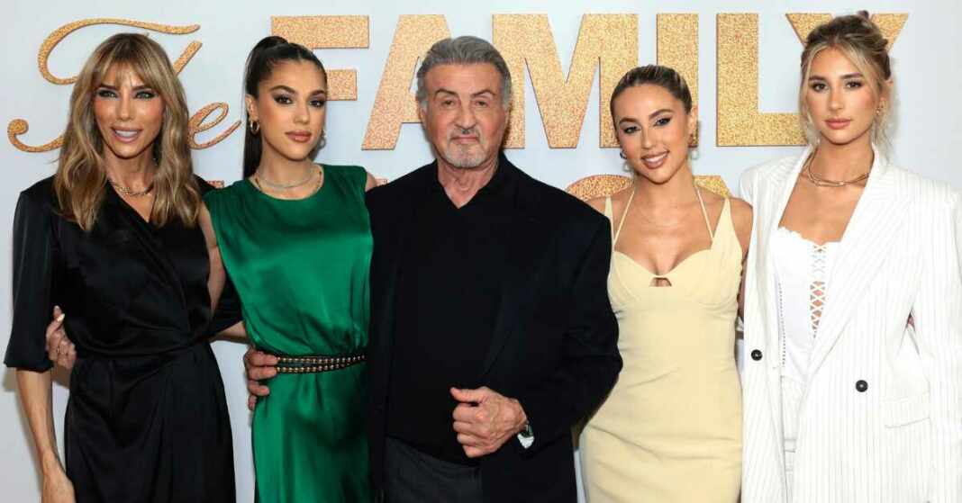 entrenamiento hijas rambo Sylvester Stallone