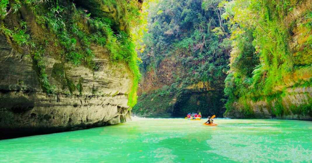 dónde queda el Cañón del Río Güejar tailandia colombiano
