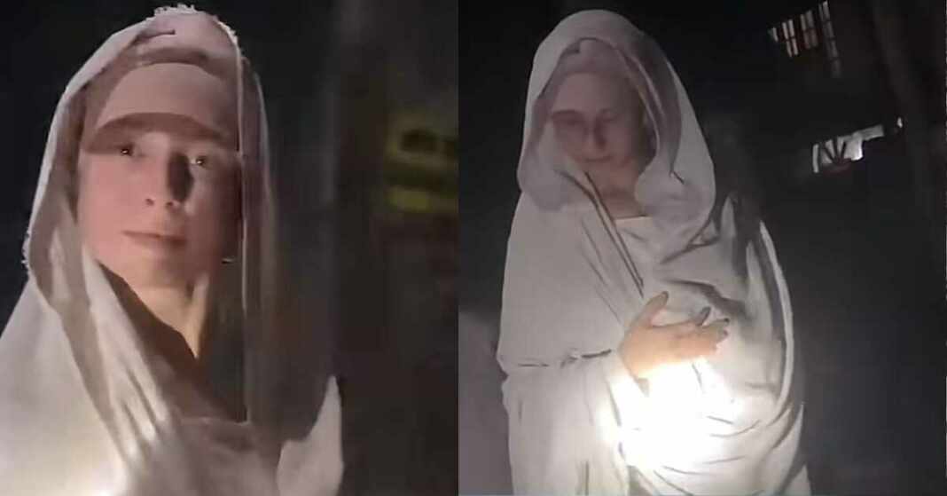 aparición virgen maría mujer extraña en israel