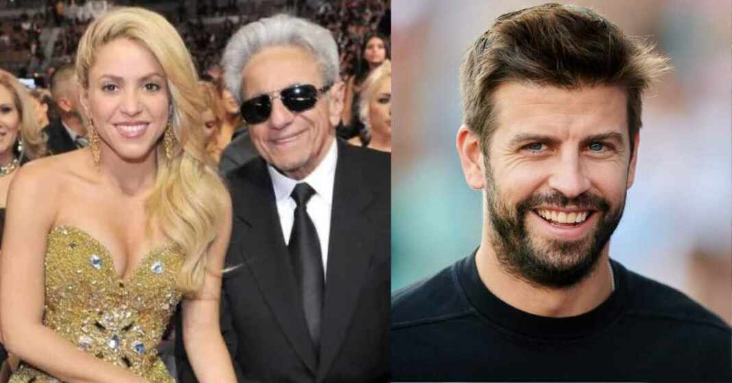 mensaje que le envió el padre de Shakira a Piqué, papá shakira