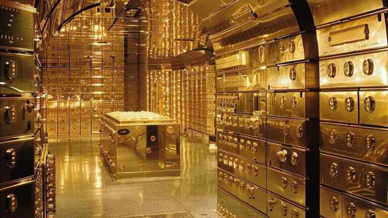 La bóveda de oro más grande del mundo está bajo Nueva York