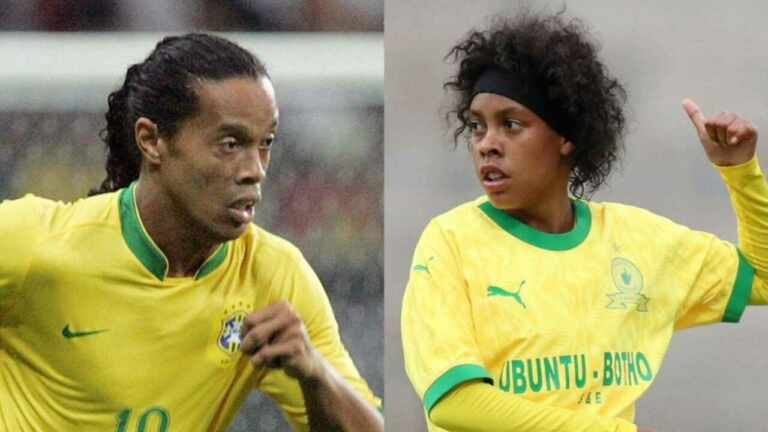 Crecen los rumores de que esta jugadora sudafricana es la hija perdida de Ronaldinho