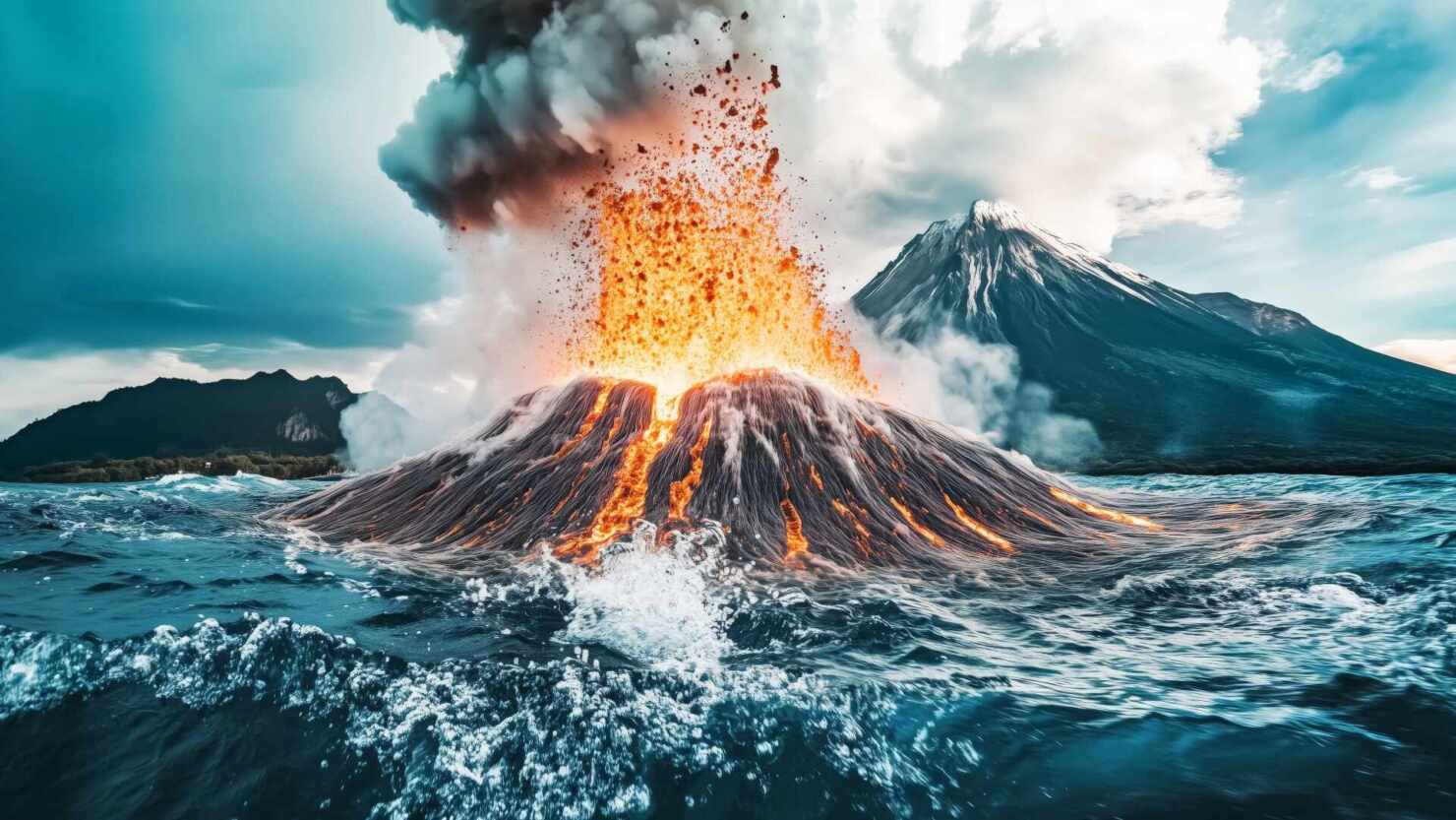 Un volcán submarino en el Pacífico estaría a punto de entrar en erupción y  podría afectar las comunicaciones globales | QPASA