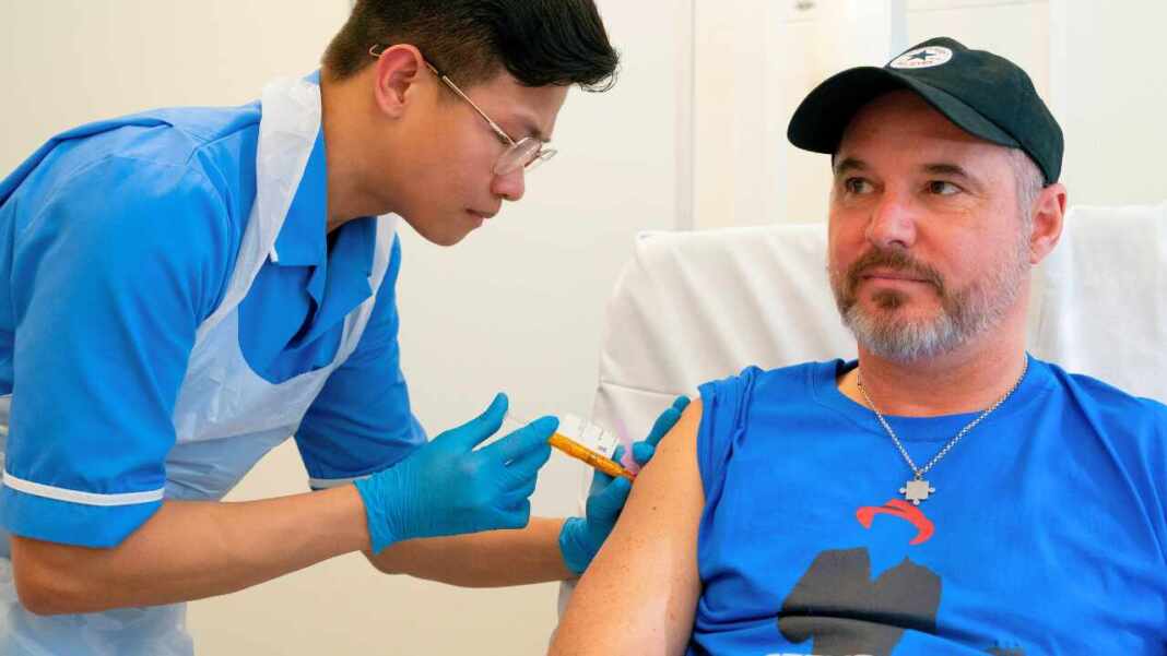 la primera inyección rápida de inmunoterapia