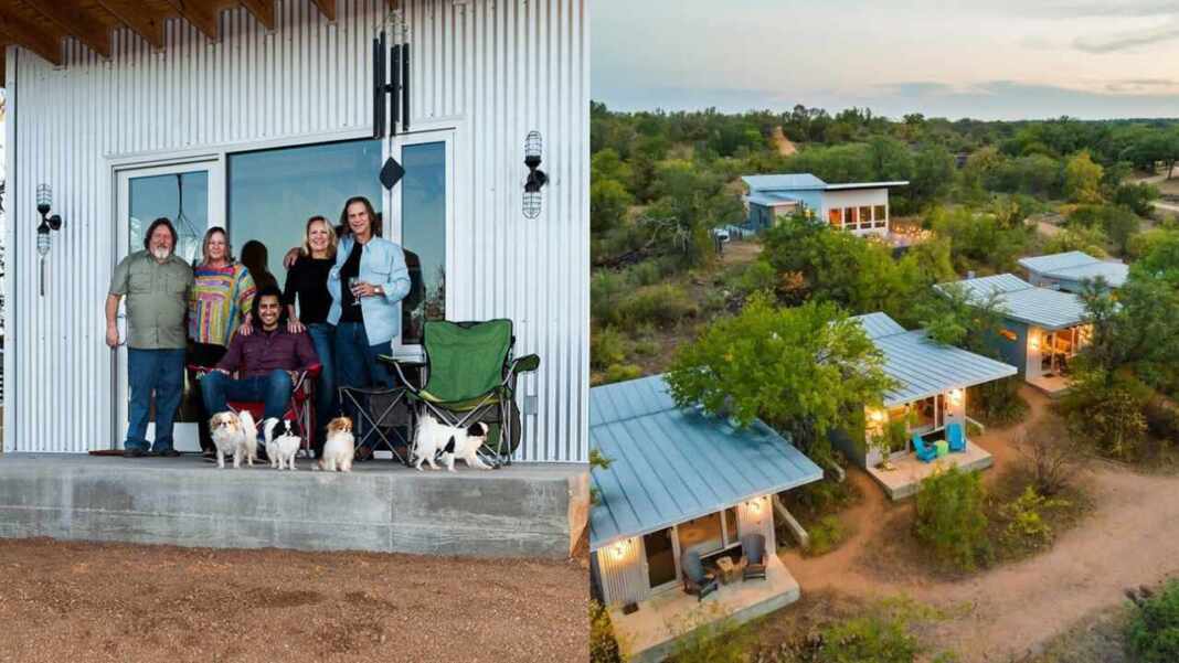 Ocho amigos de toda la vida construyeron su propio vecindario para envejecer juntos