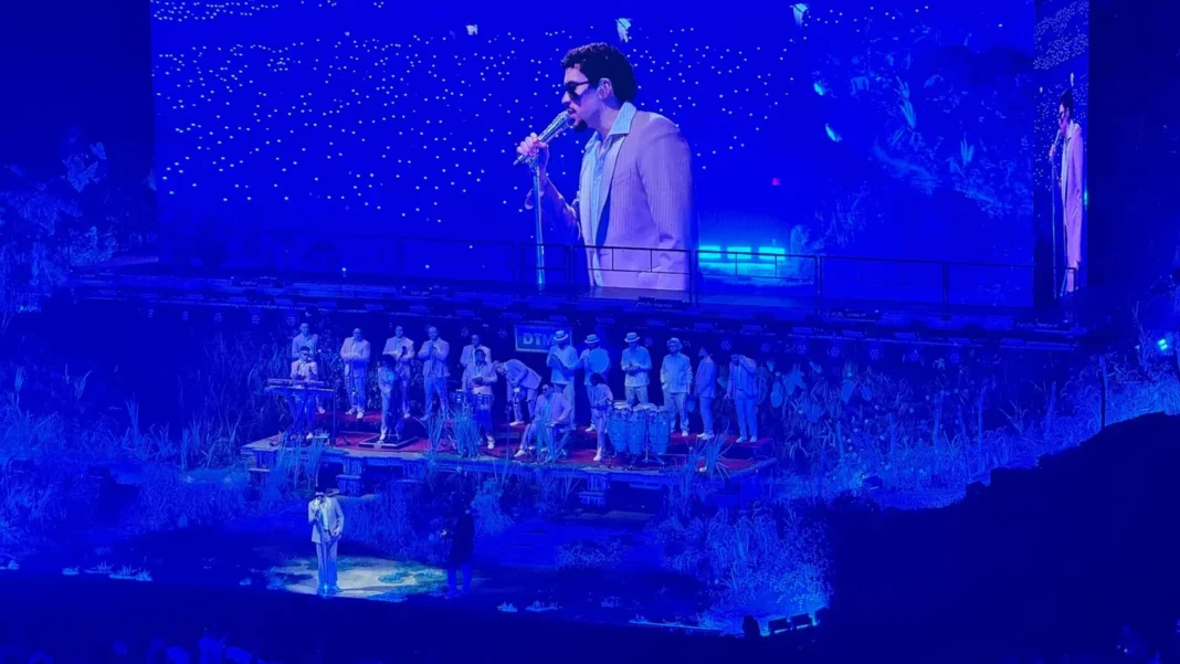 Bad Bunny en concierto, el artista que ganó siete Emmy por el show del Super Bowl LX