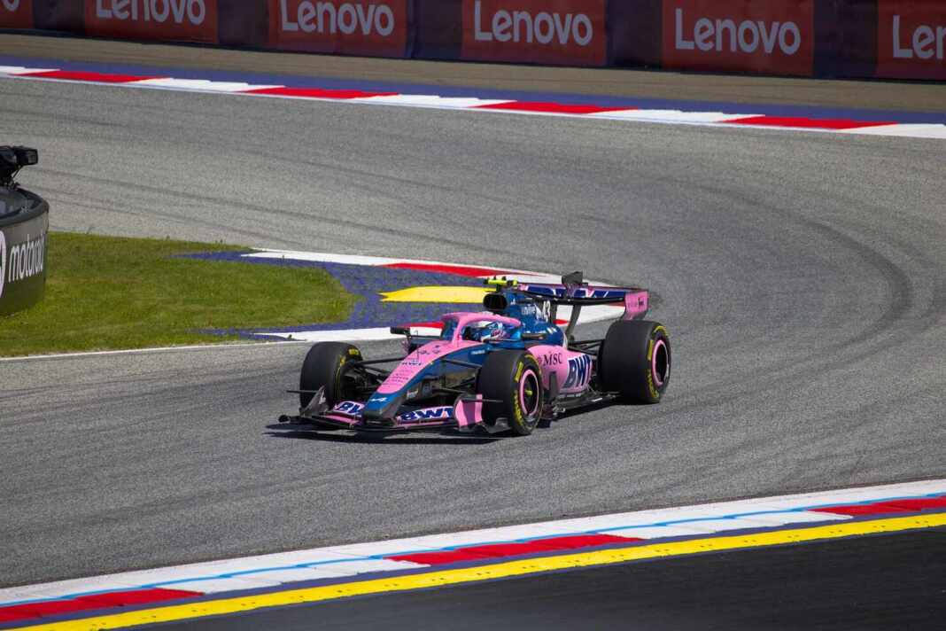Franco Colapinto conduce el Alpine en el circuito de Austria en 2026