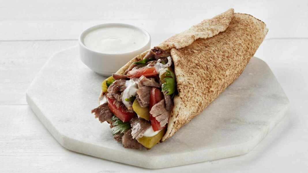 Shawarma enrollado, los mejores shawarmas de Montreal