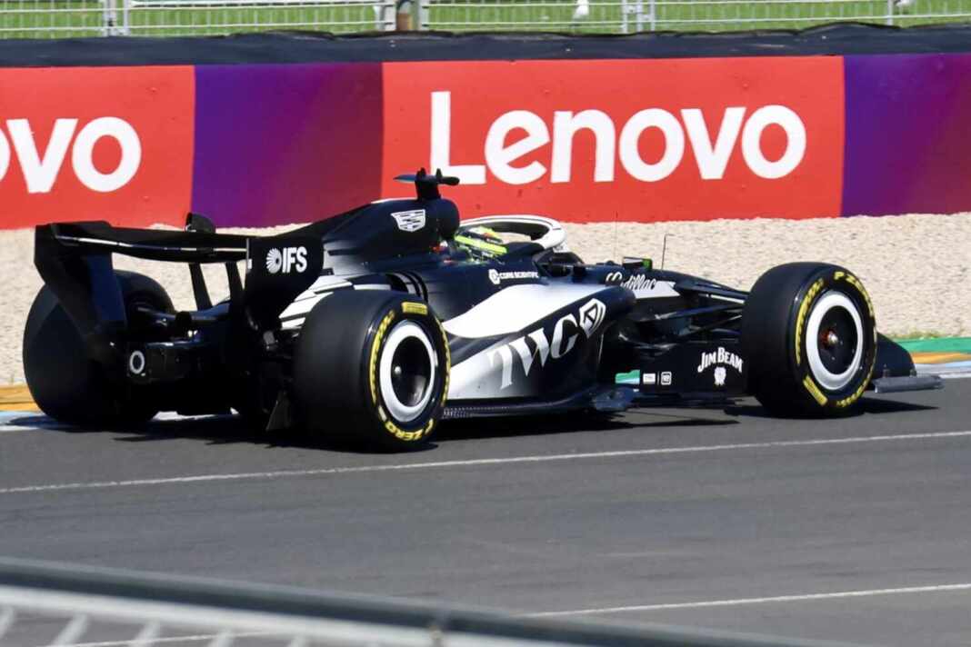 El Cadillac MAC-26 de Checo Pérez en la temporada 2026 de Fórmula 1