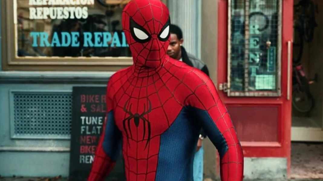 Escena de Spider-Man Brand New Day, la película que rompió el récord de taquilla de Star Wars