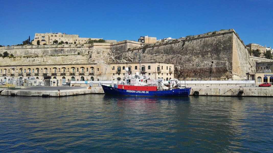 Gran Puerto de La Valeta, Malta, país con visa para nómadas digitales