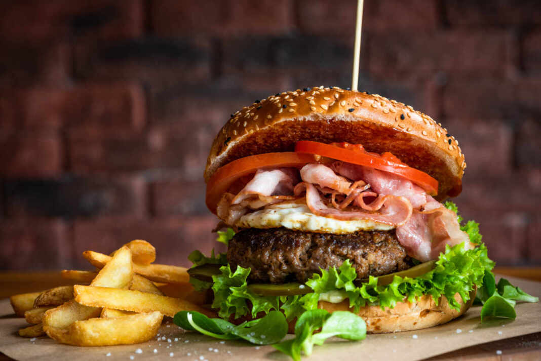 Hamburguesa de la guía de las mejores hamburguesas de Miami de QPASA Recomienda
