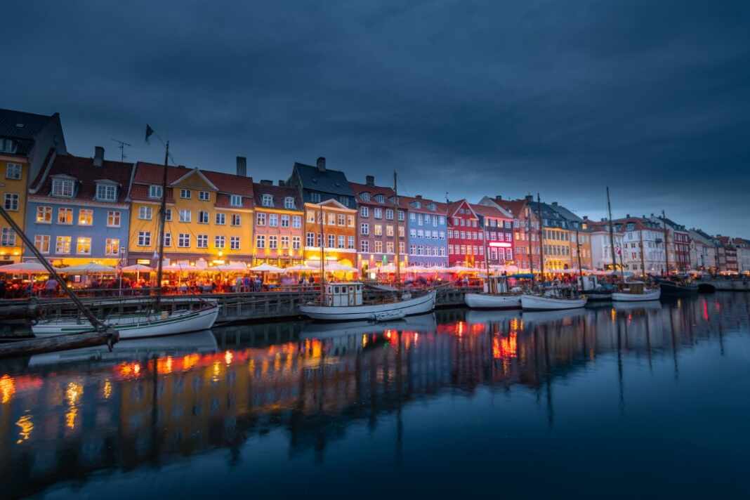 Gato junto a una ventana en invierno, una escena típica para quienes van a cuidar casas en Copenhague