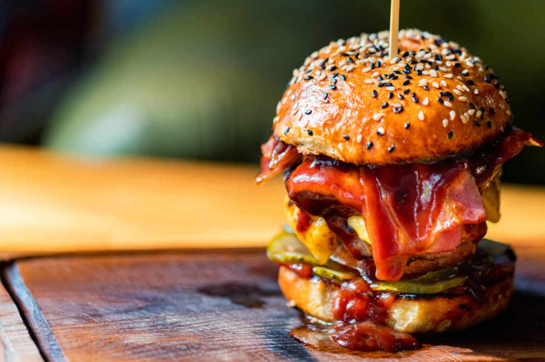 Hamburguesa de la guía de las mejores hamburguesas de Nueva York de QPASA Recomienda