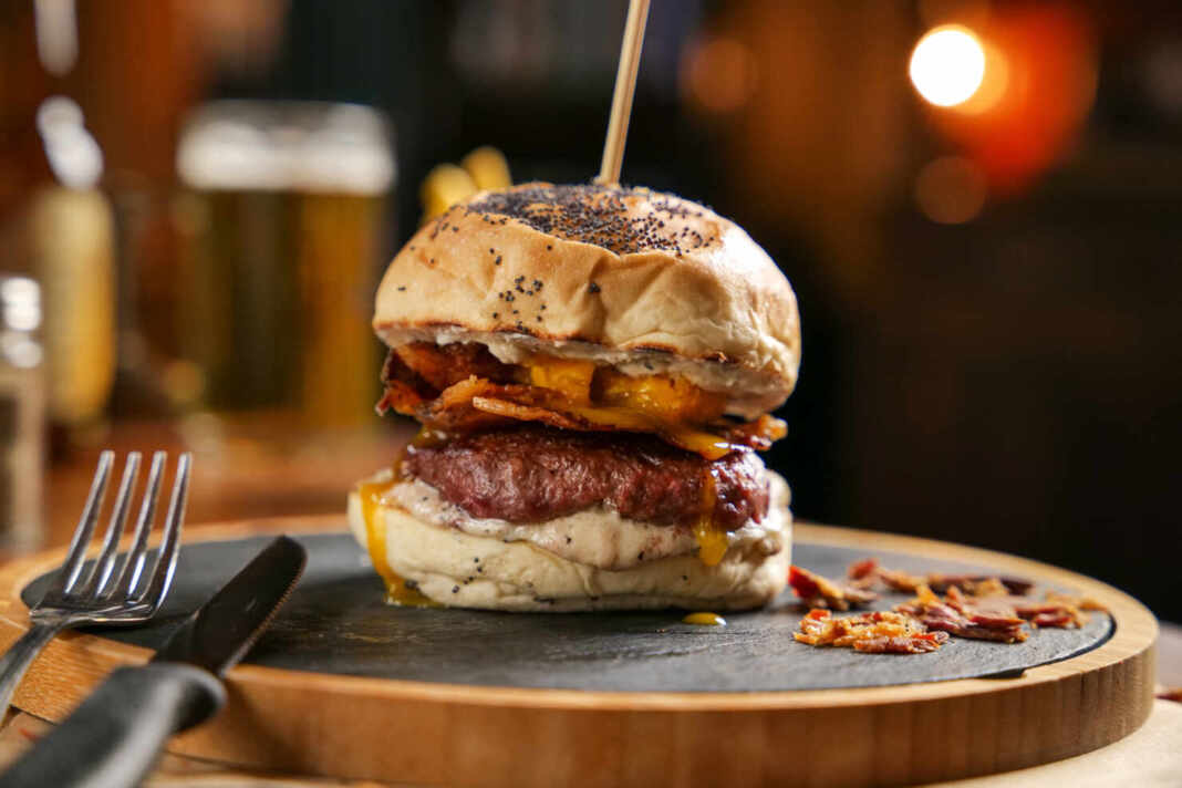 Hamburguesa de la guía de las mejores hamburguesas de Buenos Aires de QPASA Recomienda