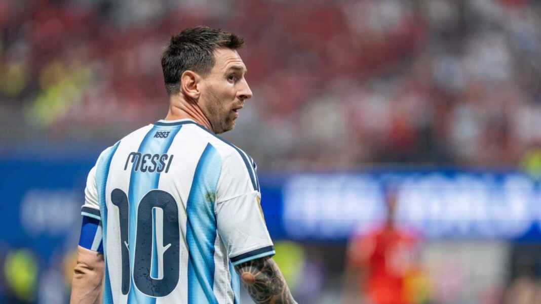 Lionel Messi con la camiseta de la selección argentina en el Mundial 2026
