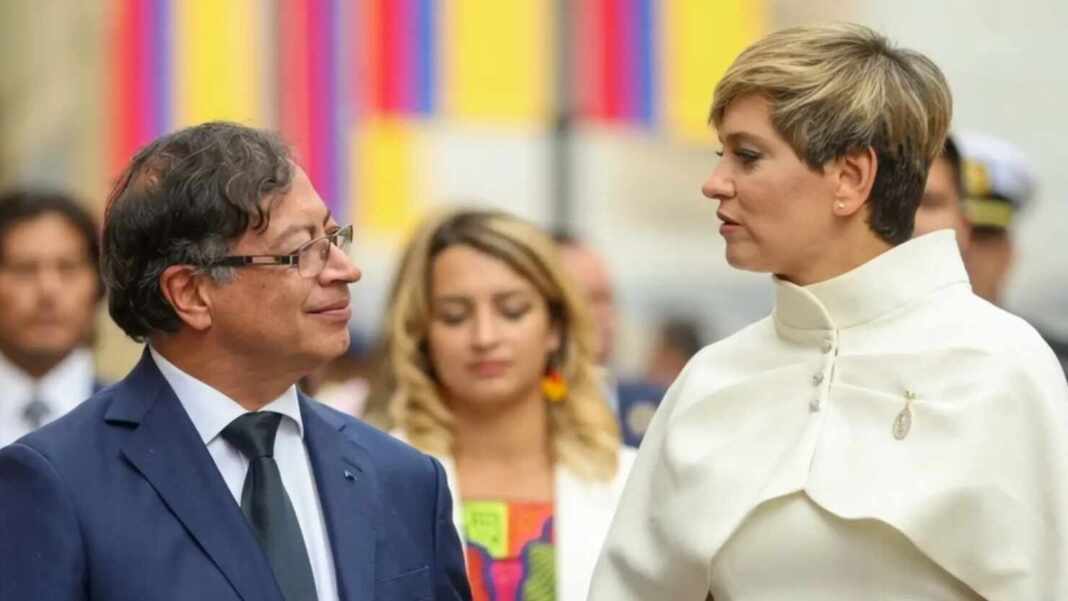 Gustavo Petro y Verónica Alcocer, señalada por Eva Ferrer