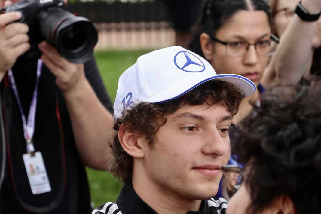 Kimi Antonelli, piloto de Mercedes, en el Gran Premio de Australia 2026