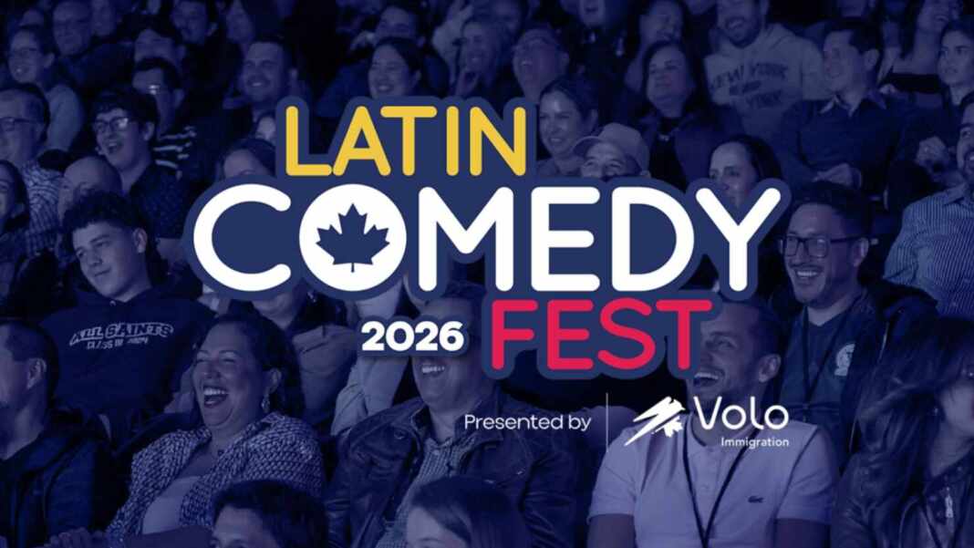 Imagen oficial del Latin Comedy Fest 2026 en Canadá