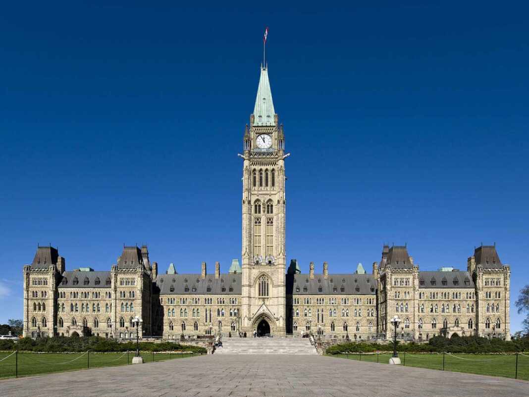 Parlamento de Canadá en Ottawa
