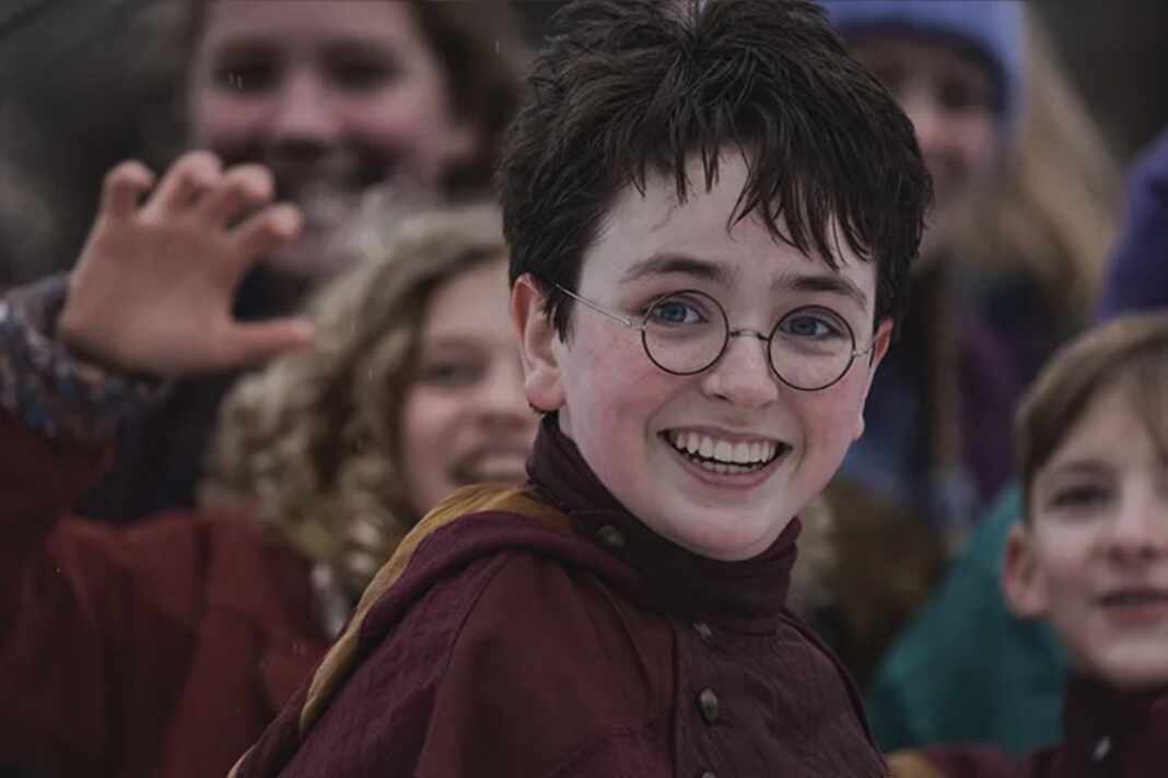 Escena de la serie de Harry Potter de HBO
